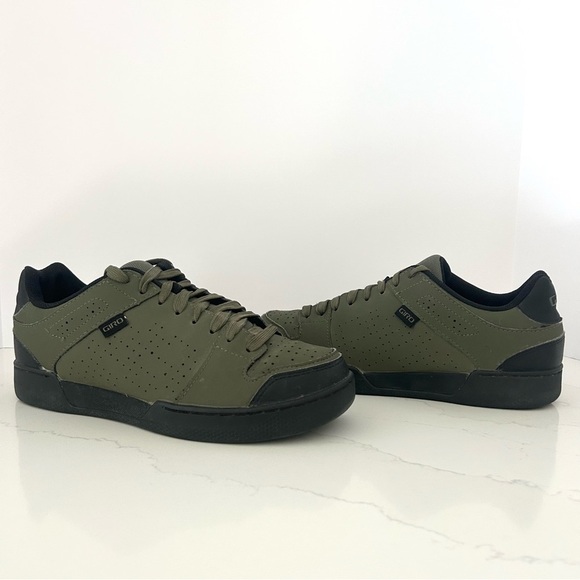 Giro Jacket II Cycling Mountain Bike Sneakers Shoes Olive Green Men Size 9.5 - Picture 9 of 14